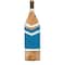 Coastal Brown White and Blue Wood Oar Wall Art, 58" x 7" x 2"
